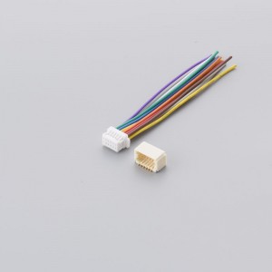 Χονδρικό αρσενικό βύσμα jst shd1.0mm shdr-12v-s-b 2*6p Διπλή σειρά τερματικών συναρμολόγησης μπαταρία καλωδίωση μονό χάλκινο καλώδιο προσαρμογής
